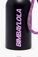 アクセサリー Bimba Y Lola ロゴ入りステンレスボトル 黒 6BZ0X0897 - 画像 (2)