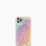 アクセサリー Bimba Y Lola ロゴ透明iPhone 11 Pro Maxケース 色とりどりの 6BZ0X0907