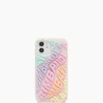 アクセサリー Bimba Y Lola ロゴ透明iPhone 12 Proケース 色とりどりの 6BZ0X0906
