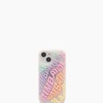 アクセサリー Bimba Y Lola ロゴ透明iPhone 13 Miniケース 色とりどりの 6BZ0X0902