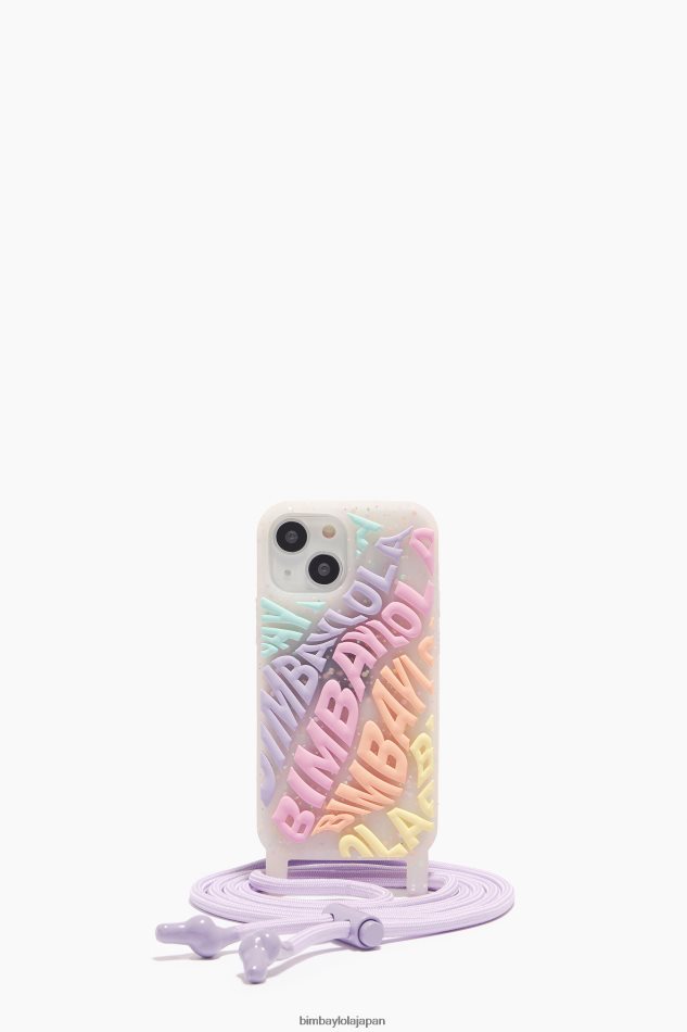 e382a2e382afe382bbe382b5e383aae383bc_bimba_y_lola_e383ade382b4e9808fe6988eiphone_13_minie382b1e383bce382b9_e889b2e381a8e3828ae381.jpg アクセサリー Bimba Y Lola ロゴ透明iPhone 13 Miniケース 色とりどりの 6BZ0X0902 - 画像 (1)