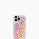 アクセサリー Bimba Y Lola ロゴ透明iPhone 13 Proケース 色とりどりの 6BZ0X0901