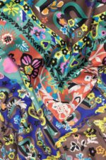 アクセサリー Bimba Y Lola 花柄とロゴのスカーフ トープ 6BZ0X0636 - 画像 (3)