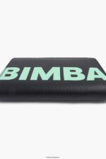 アクセサリー Bimba Y Lola 革製の長方形の小銭入れ 黒 6BZ0X01001 - 画像 (3)