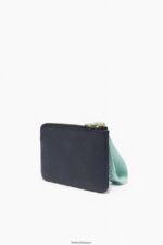 アクセサリー Bimba Y Lola 革製の長方形の小銭入れ 黒 6BZ0X01047 - 画像 (5)
