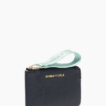 アクセサリー Bimba Y Lola 革製の長方形の小銭入れ 黒 6BZ0X01047