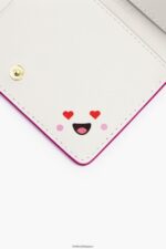 アクセサリー Bimba Y Lola 革製の長方形の財布 フクシア 6BZ0X0999 - 画像 (5)