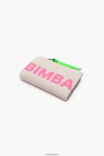 アクセサリー Bimba Y Lola 革製の長方形の財布 白 6BZ0X01000 - 画像 (2)