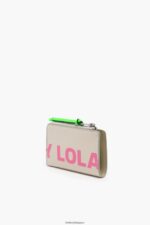 アクセサリー Bimba Y Lola 革製の長方形の財布 白 6BZ0X01000 - 画像 (6)