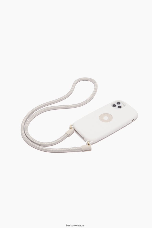 アクセサリー Bimba Y Lola iPhone 11 Pro Max ロゴケース トープ 6BZ0X0915 - 画像 (3)