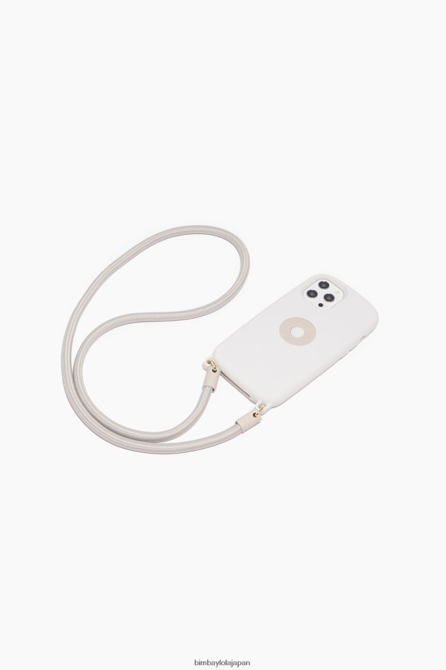 アクセサリー Bimba Y Lola iPhone 12 Pro Max ロゴケース トープ 6BZ0X0919 - 画像 (3)