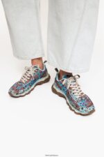 フットウェアー Bimba Y Lola フラワーズ フル パルポ ランナー スニーカー 茶色 6BZ0X0545 - 画像 (2)