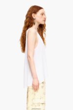 衣類 Bimba Y Lola AラインTシャツ 白 6BZ0X0316 - 画像 (2)