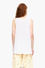衣類 Bimba Y Lola AラインTシャツ 白 6BZ0X0316 - 画像 (3)