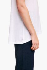 衣類 Bimba Y Lola AラインTシャツ 白 6BZ0X0316 - 画像 (5)
