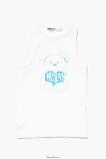 衣類 Bimba Y Lola クマのロゴトップ 象牙 6BZ0X0274 - 画像 (4)