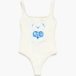 衣類 Bimba Y Lola クマのロゴ水着 黄色 6BZ0X0884