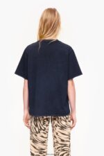 衣類 Bimba Y Lola コットン ロゴ Tシャツ 黒 6BZ0X0261 - 画像 (3)