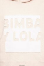 衣類 Bimba Y Lola コットンスウェットシャツ 象牙 6BZ0X0492 - 画像 (5)