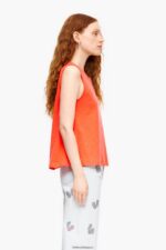 衣類 Bimba Y Lola コットンTシャツ コーラル 6BZ0X0295 - 画像 (2)