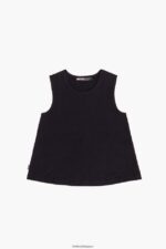 衣類 Bimba Y Lola コットンTシャツ 黒 6BZ0X0294 - 画像 (5)