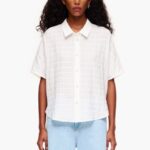 衣類 Bimba Y Lola ショートシャツ 象牙 6BZ0X0327