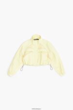 衣類 Bimba Y Lola ショートジャケット バニラ 6BZ0X0487 - 画像 (5)