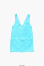 衣類 Bimba Y Lola ショートデニムドレス ターコイズ 6BZ0X0193 - 画像 (5)