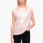 衣類 Bimba Y Lola ショートフルイドTシャツ ピンク 6BZ0X0308