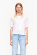 衣類 Bimba Y Lola ショートフルイドTシャツ 白 6BZ0X0310