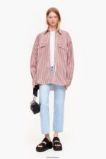 衣類 Bimba Y Lola ショートフルイドTシャツ 白 6BZ0X0310 - 画像 (5)