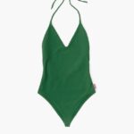 衣類 Bimba Y Lola テクスチャード水着 フォレストグリーン 6BZ0X0889