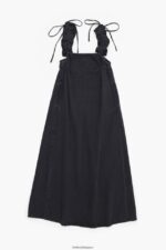 衣類 Bimba Y Lola デニムAラインドレス 黒 6BZ0X0228 - 画像 (5)