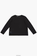 衣類 Bimba Y Lola ニットTシャツ 黒 6BZ0X0301 - 画像 (5)