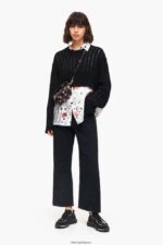 衣類 Bimba Y Lola ハートシャツ ニックネーム 6BZ0X0347 - 画像 (6)