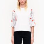 衣類 Bimba Y Lola ハートプリント ダブルファブリック Tシャツ ニックネーム 6BZ0X0282
