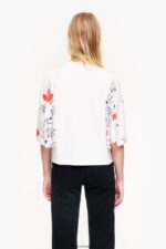 衣類 Bimba Y Lola ハートプリント ダブルファブリック Tシャツ ニックネーム 6BZ0X0282 - 画像 (3)