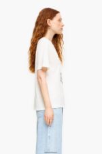 衣類 Bimba Y Lola パンダベアプリントTシャツ 生成り 6BZ0X0271 - 画像 (2)