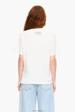 衣類 Bimba Y Lola パンダベアプリントTシャツ 生成り 6BZ0X0271 - 画像 (3)