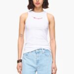 衣類 Bimba Y Lola フィットチリトップ 白 6BZ0X0244