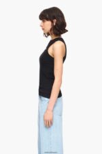 衣類 Bimba Y Lola フィットチリトップ 黒 6BZ0X0245 - 画像 (2)