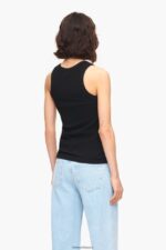 衣類 Bimba Y Lola フィットチリトップ 黒 6BZ0X0245 - 画像 (3)