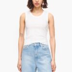 衣類 Bimba Y Lola フィットトップ 白 6BZ0X0249