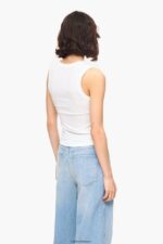 衣類 Bimba Y Lola フィットトップ 白 6BZ0X0249 - 画像 (3)