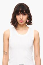 衣類 Bimba Y Lola フィットトップ 白 6BZ0X0249 - 画像 (5)