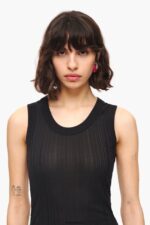 衣類 Bimba Y Lola フィットトップ 黒 6BZ0X0248 - 画像 (5)
