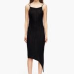 衣類 Bimba Y Lola フィットミディドレス 黒 6BZ0X0237