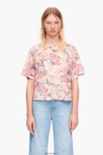 衣類 Bimba Y Lola フルプリントボクシーTシャツ 果物 6BZ0X0291