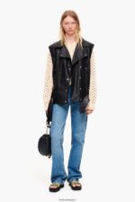 衣類 Bimba Y Lola ボクシーカーディガン 黒 6BZ0X0363 - 画像 (6)
