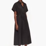 衣類 Bimba Y Lola ミディシャツドレス 黒 6BZ0X0211